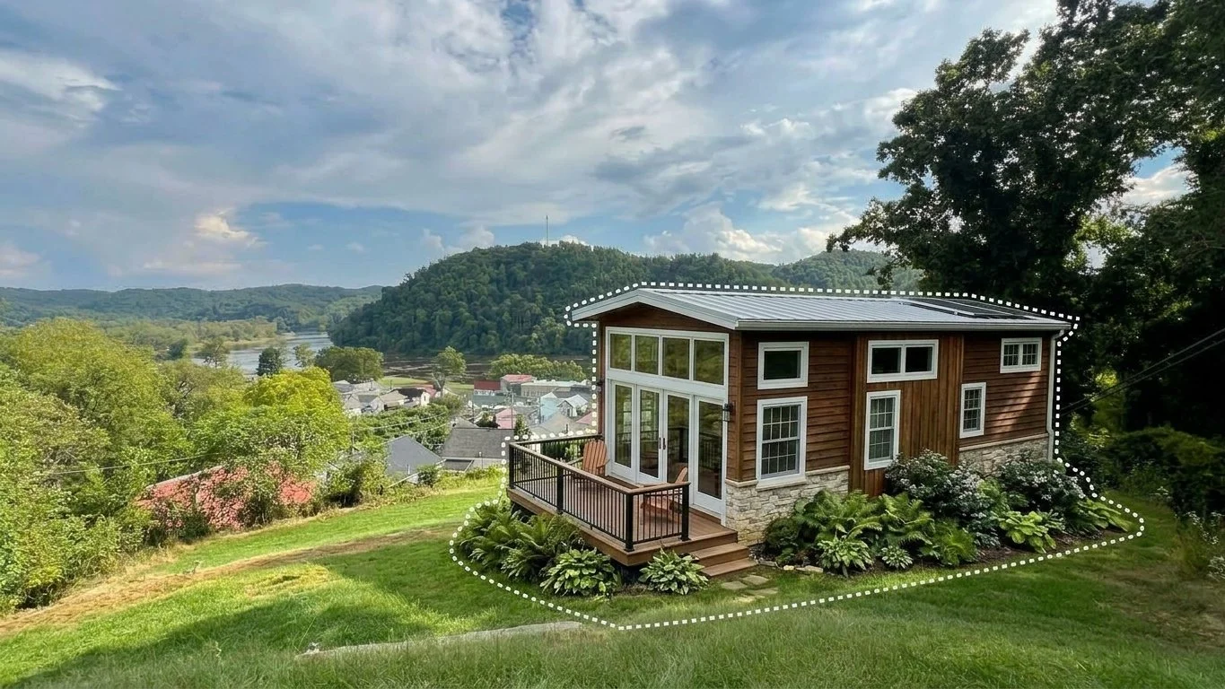 Virginia- River view Tiny Home Land 