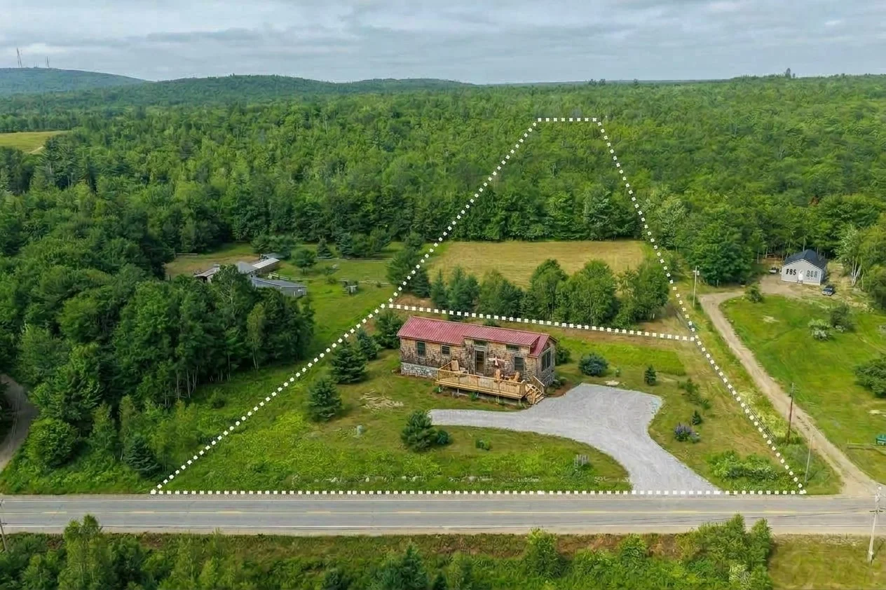 Maine - Tiny home land 29-acres + stream 