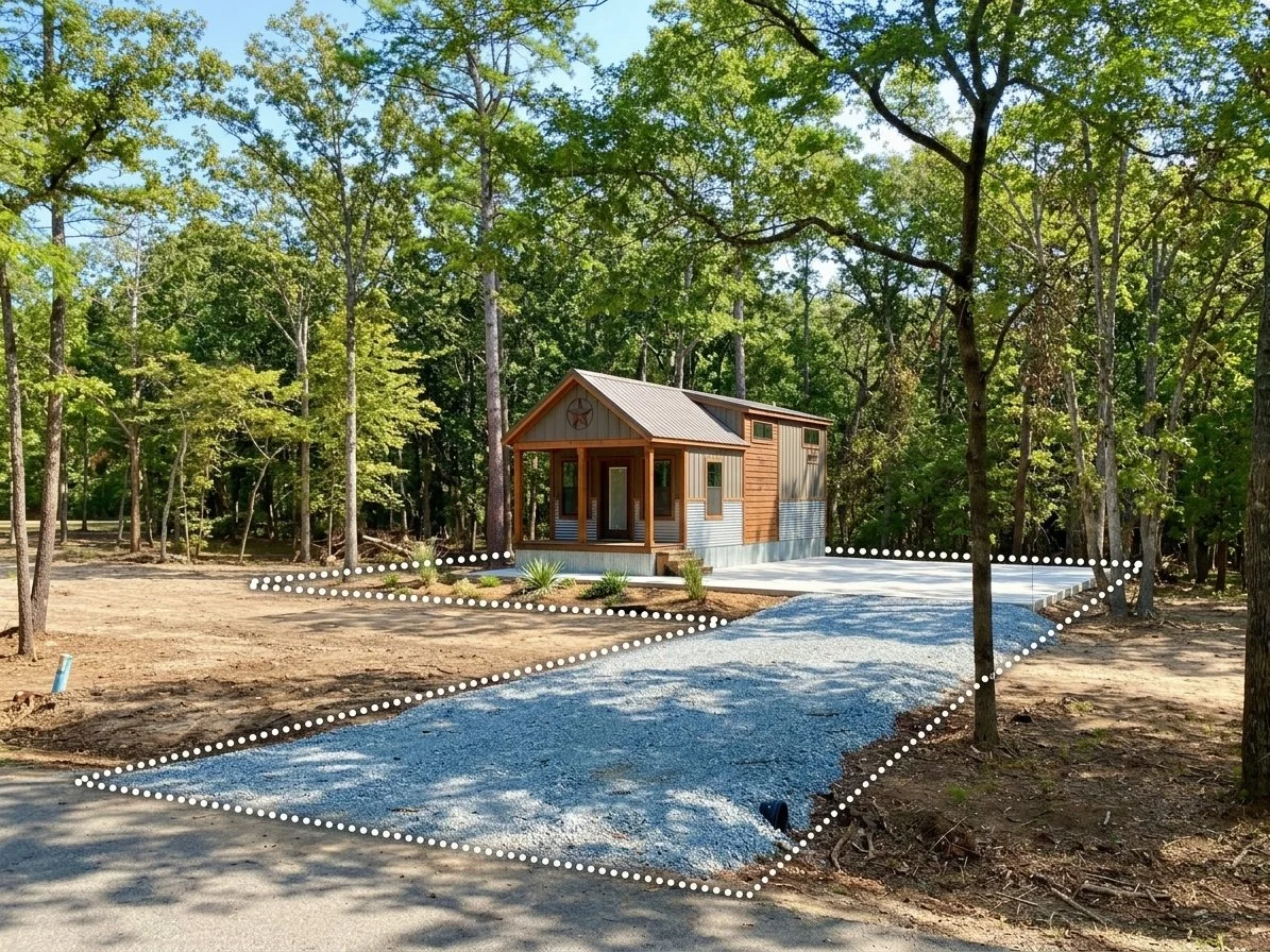 Texas: RV Tiny Home acre land + Utilities