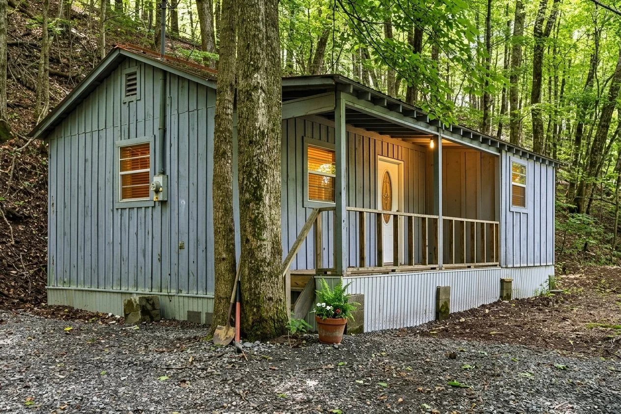 $120,000: Fresh Tennessee Cabin + 5 acres