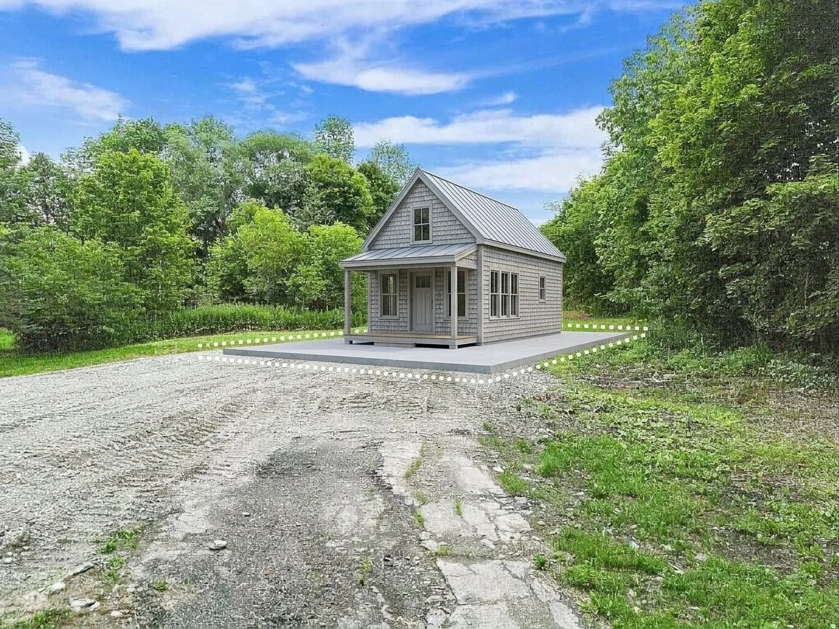 Maine: 1-acre Tiny Home Land + water &amp; sewer