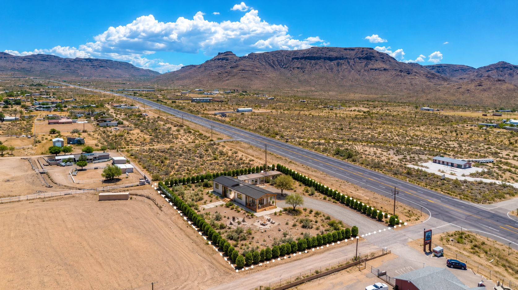 Arizona Tiny Home 1-Acre Land + Utilities