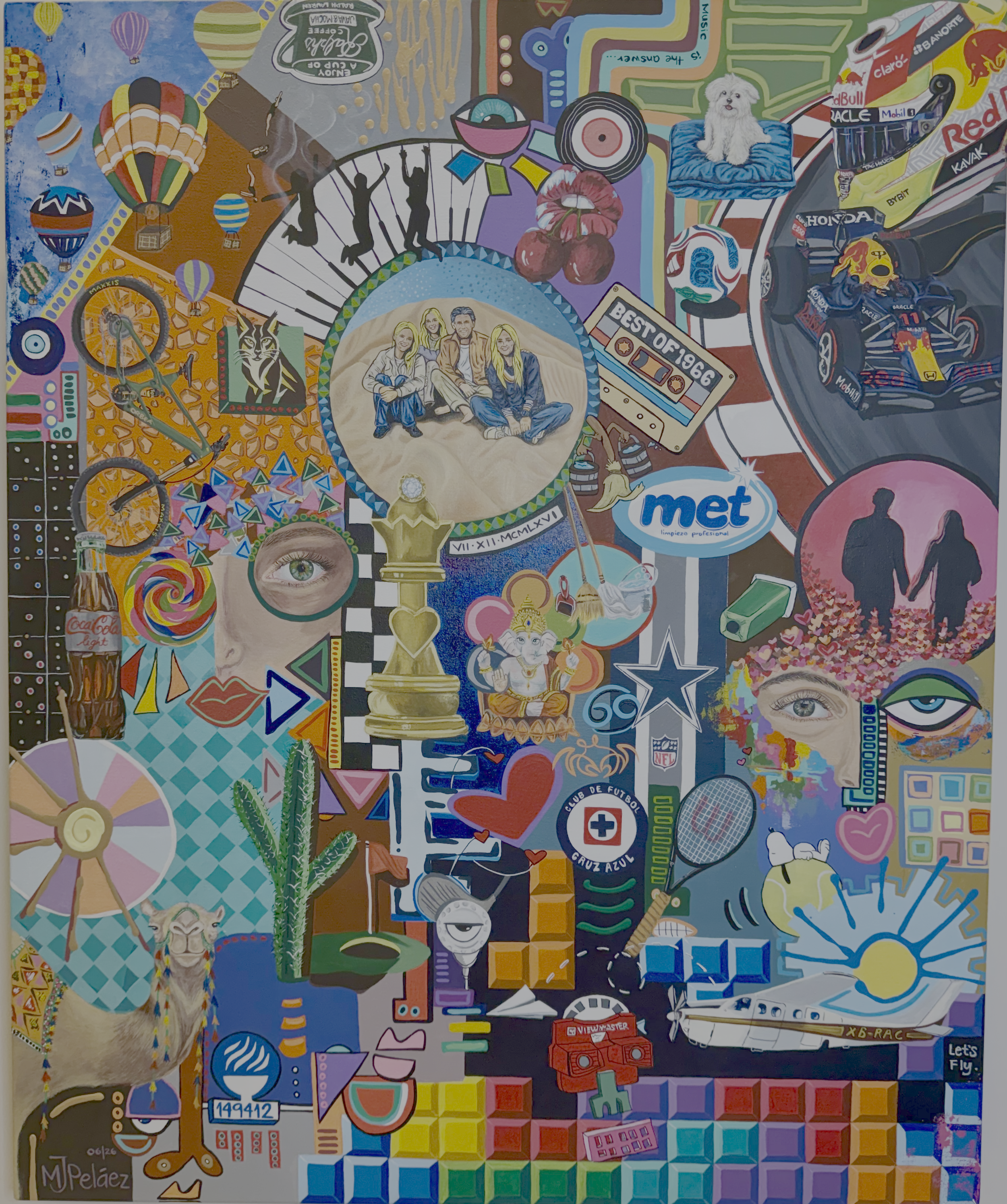 1966 | Mixed Media | 0.90 x 1.10 mt