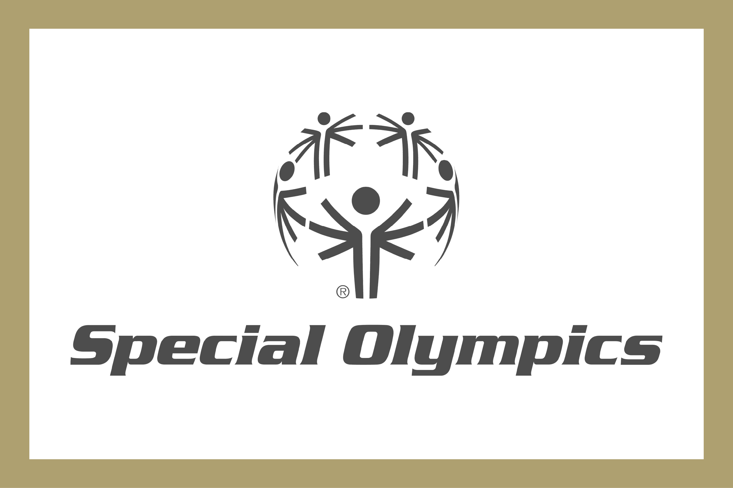 Special Olympics logo with stylized figures forming a circle and the text "Special Olympics" below.