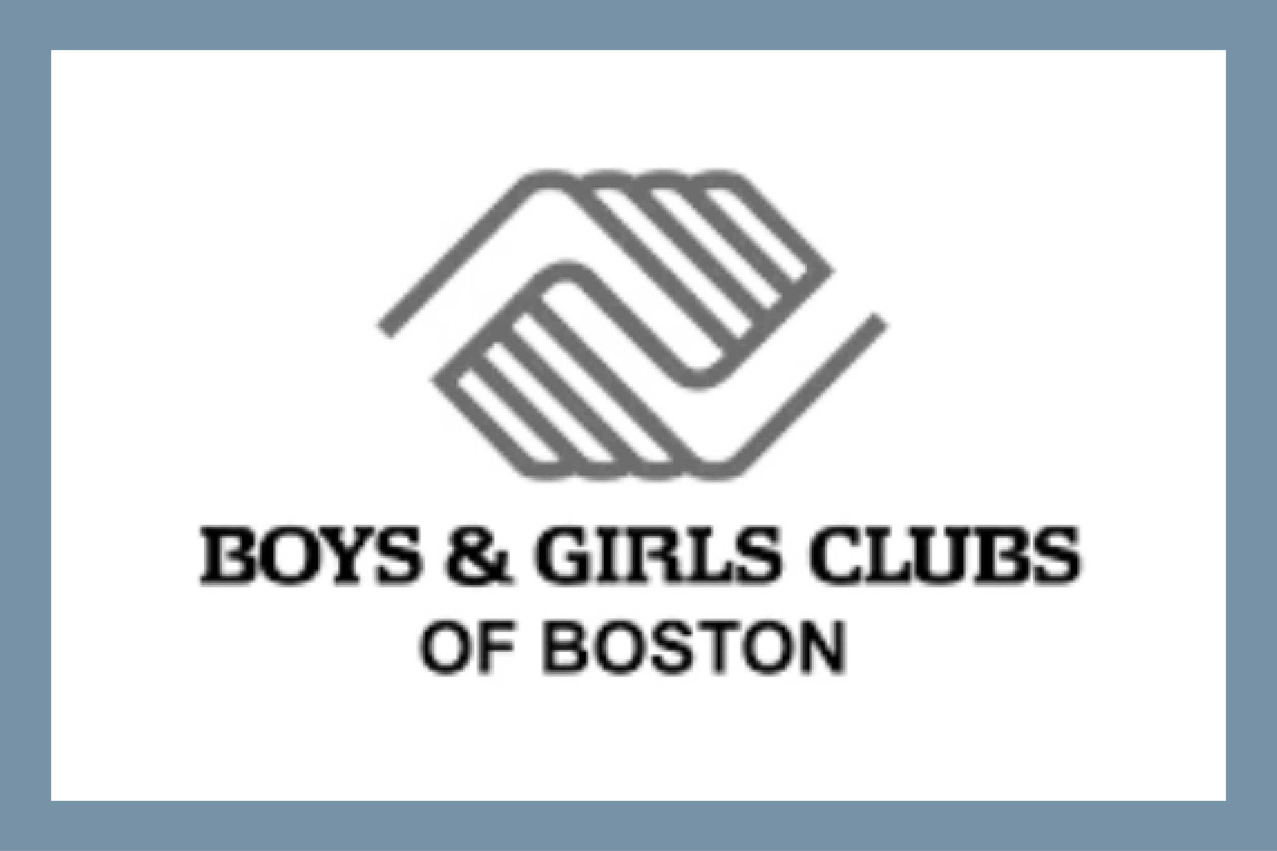Boys & Girls Clubs of Boston logo with two interlocking hands