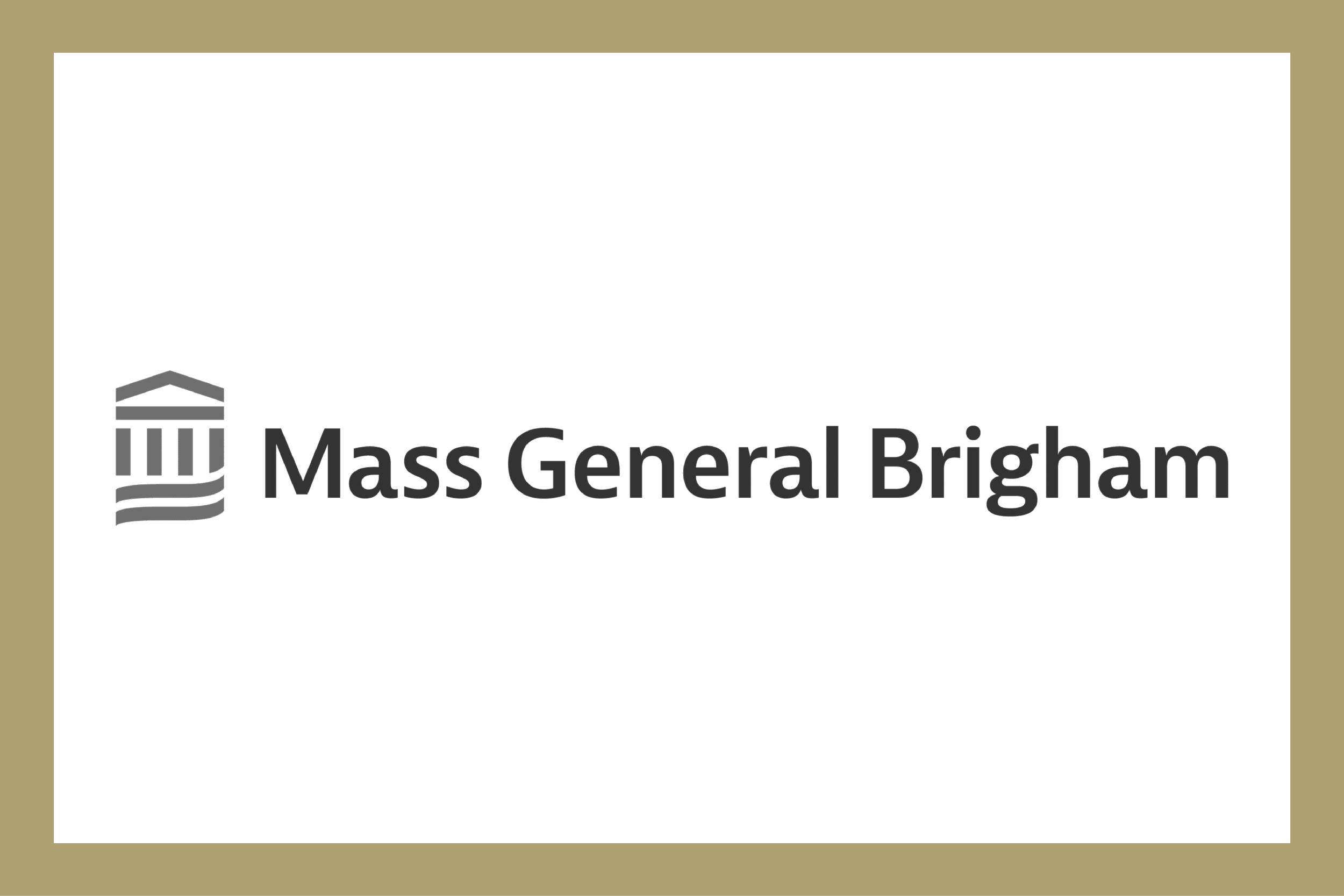 Mass General Brigham logo with icon and text
