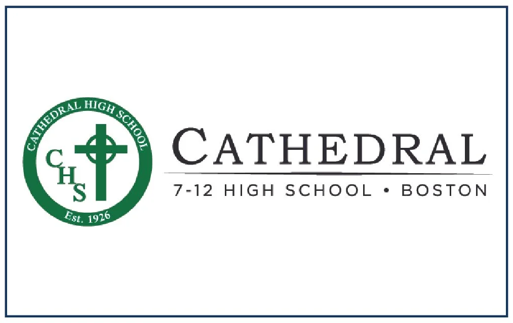 Logo for Cathedral High School in Boston, established 1926, serving grades 7-12.