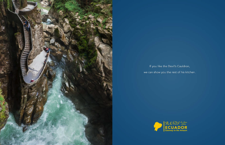 Copy: If you like the Devil's Cauldron, we can show you the rest of his kitchen.