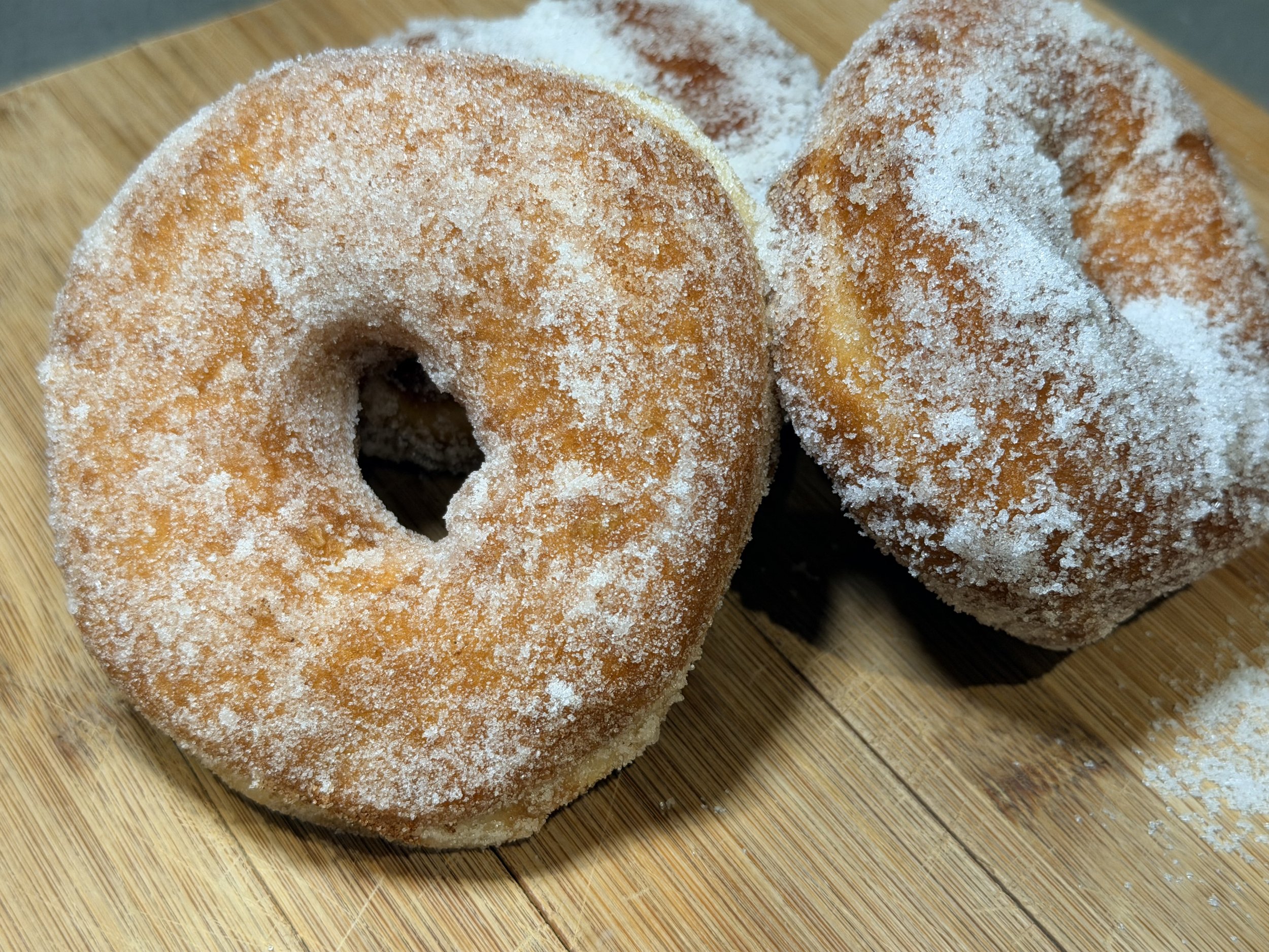 Sugar coated brioche donuts- 3 pack