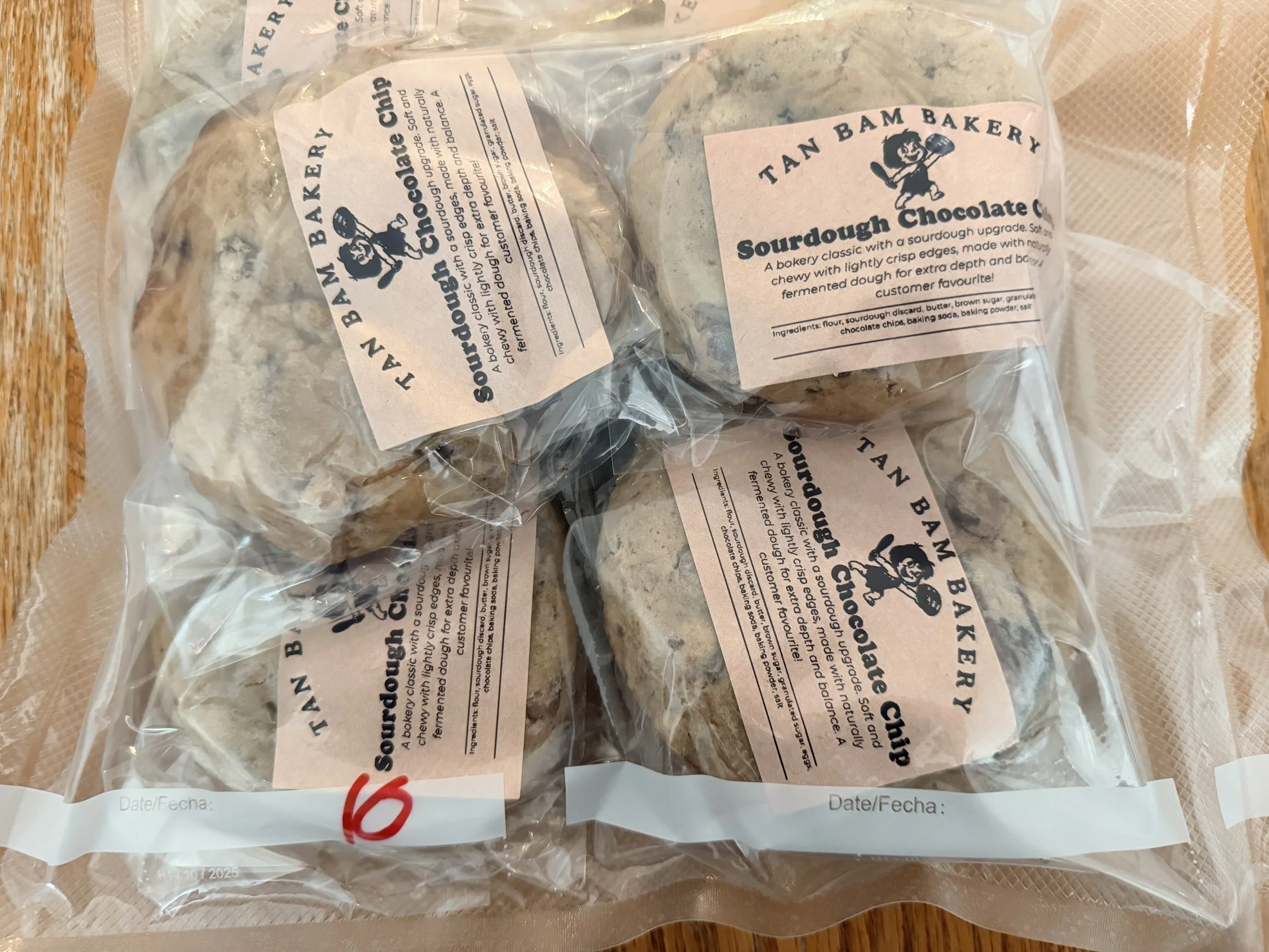 Sourdough Chocolate Chip Market Size (4.2oz)- 10 pack