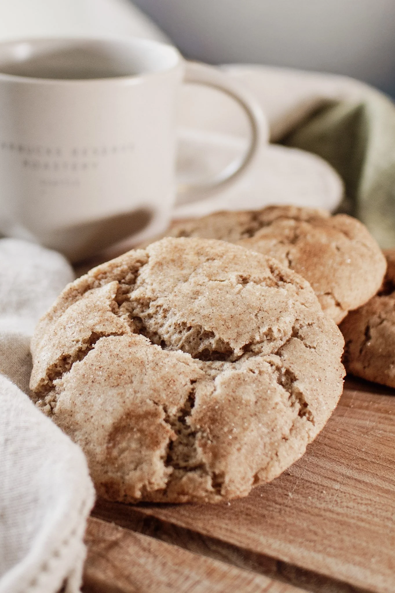 Sourdough Snickerdoodle Cookies