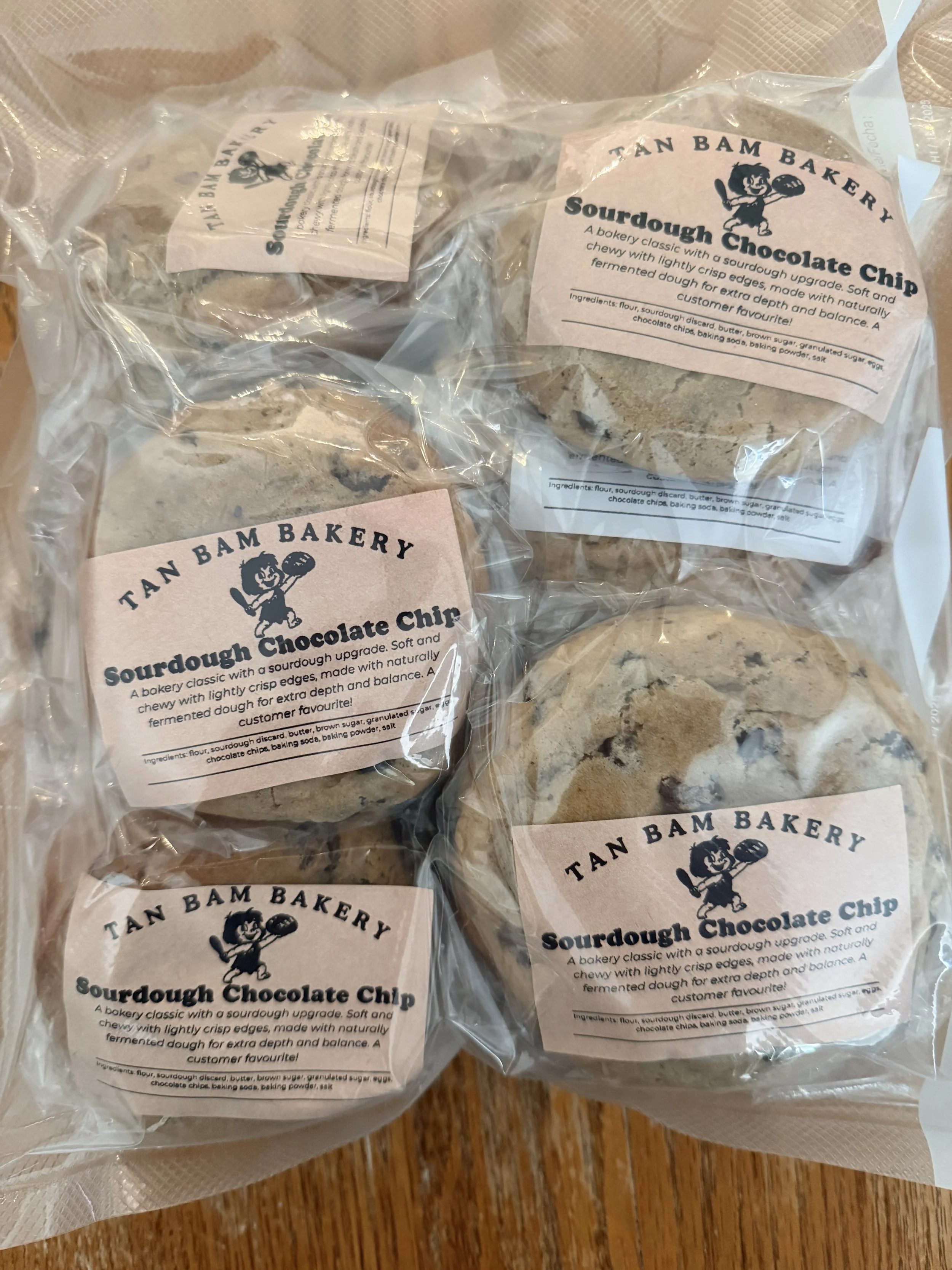 Sourdough Chocolate Chip Cookie *Market size (4.2oz)- 12 pack