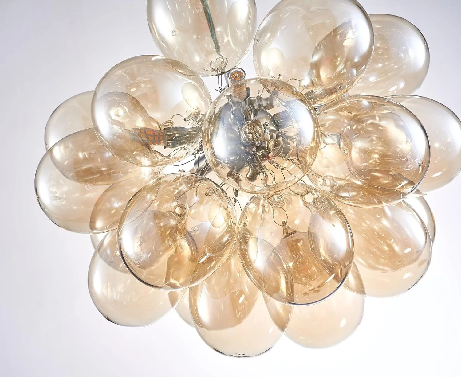 Blown Glass Light Fixture