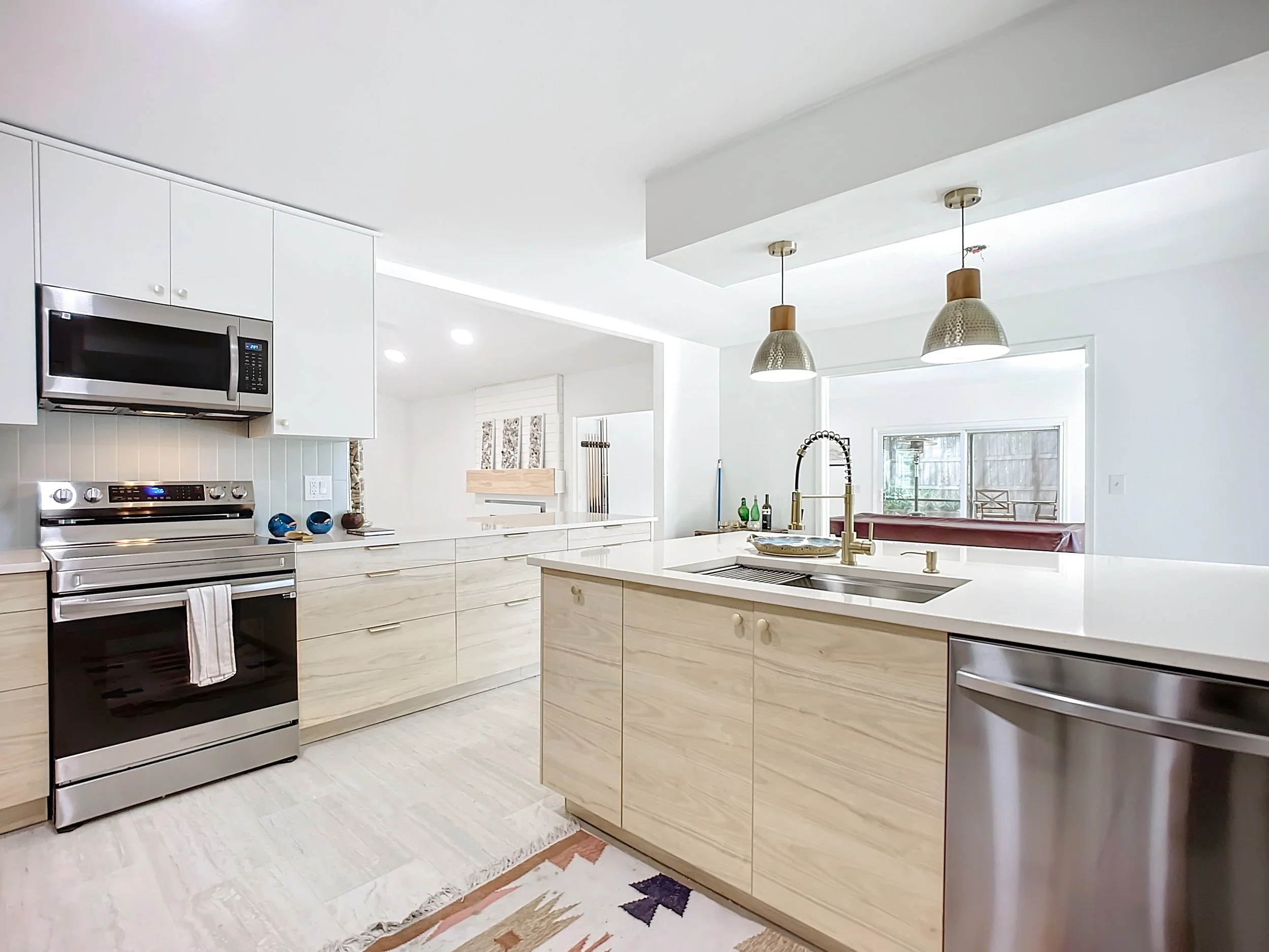 Matte Gold Kitchen Sink Fixture