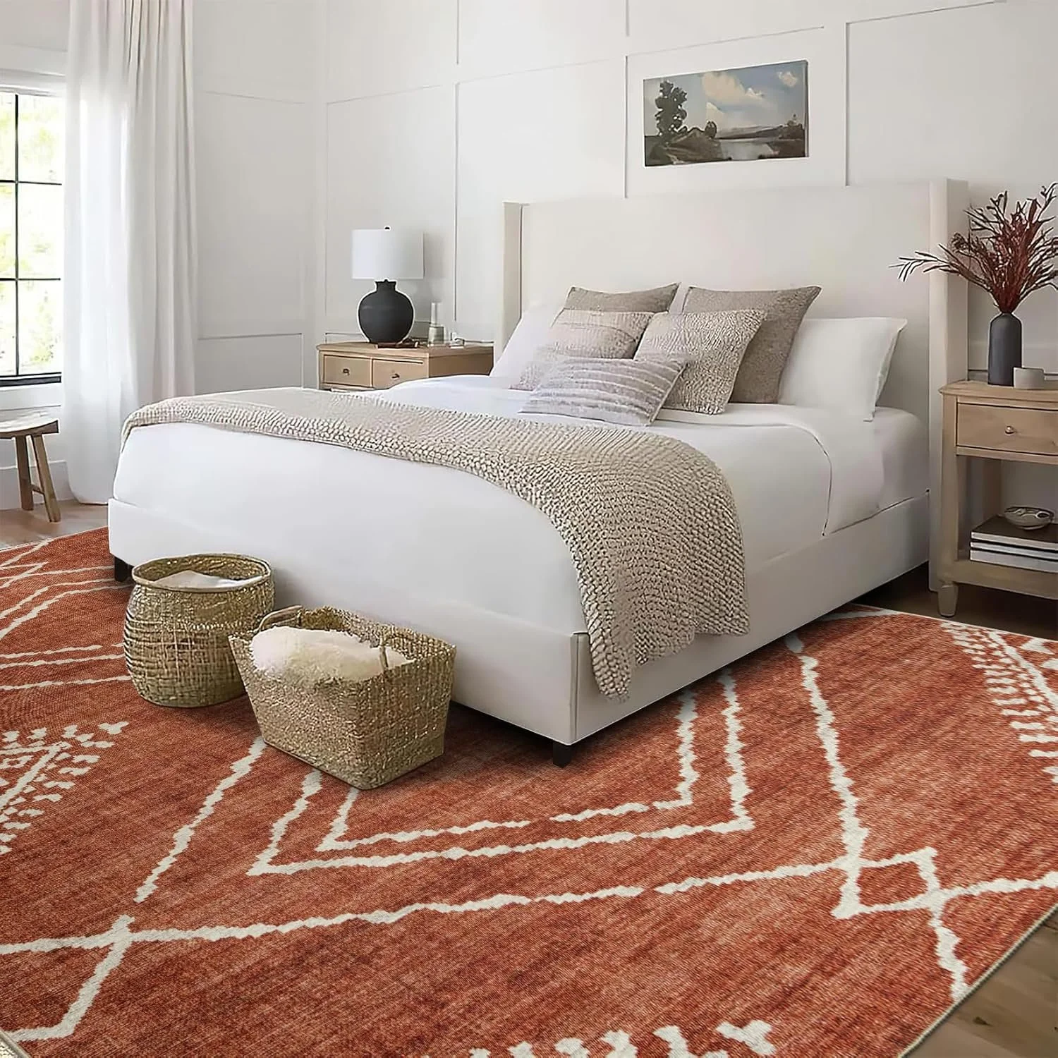 Southwestern Rug Orange