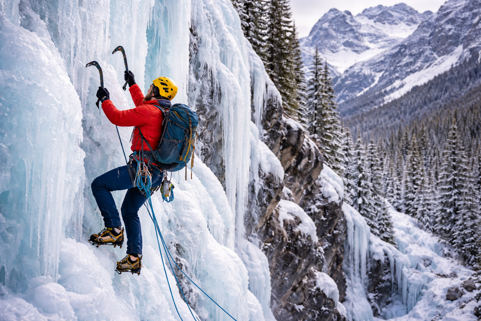 Ice Climbing in Colorado