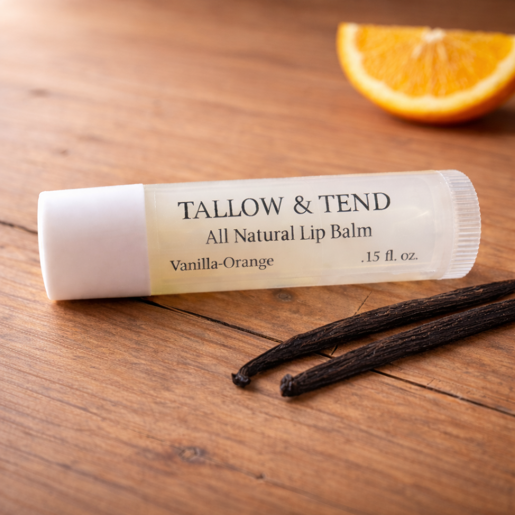 Vanilla-Orange Lip Balm