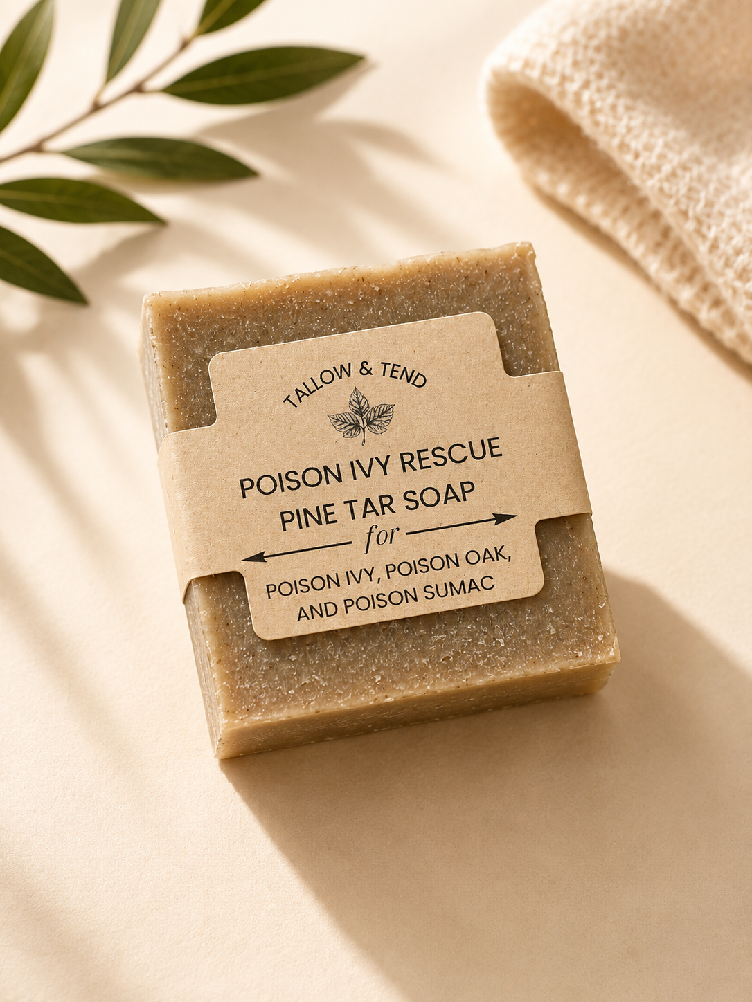 Poison Ivy Rescue Pine Tar Soap