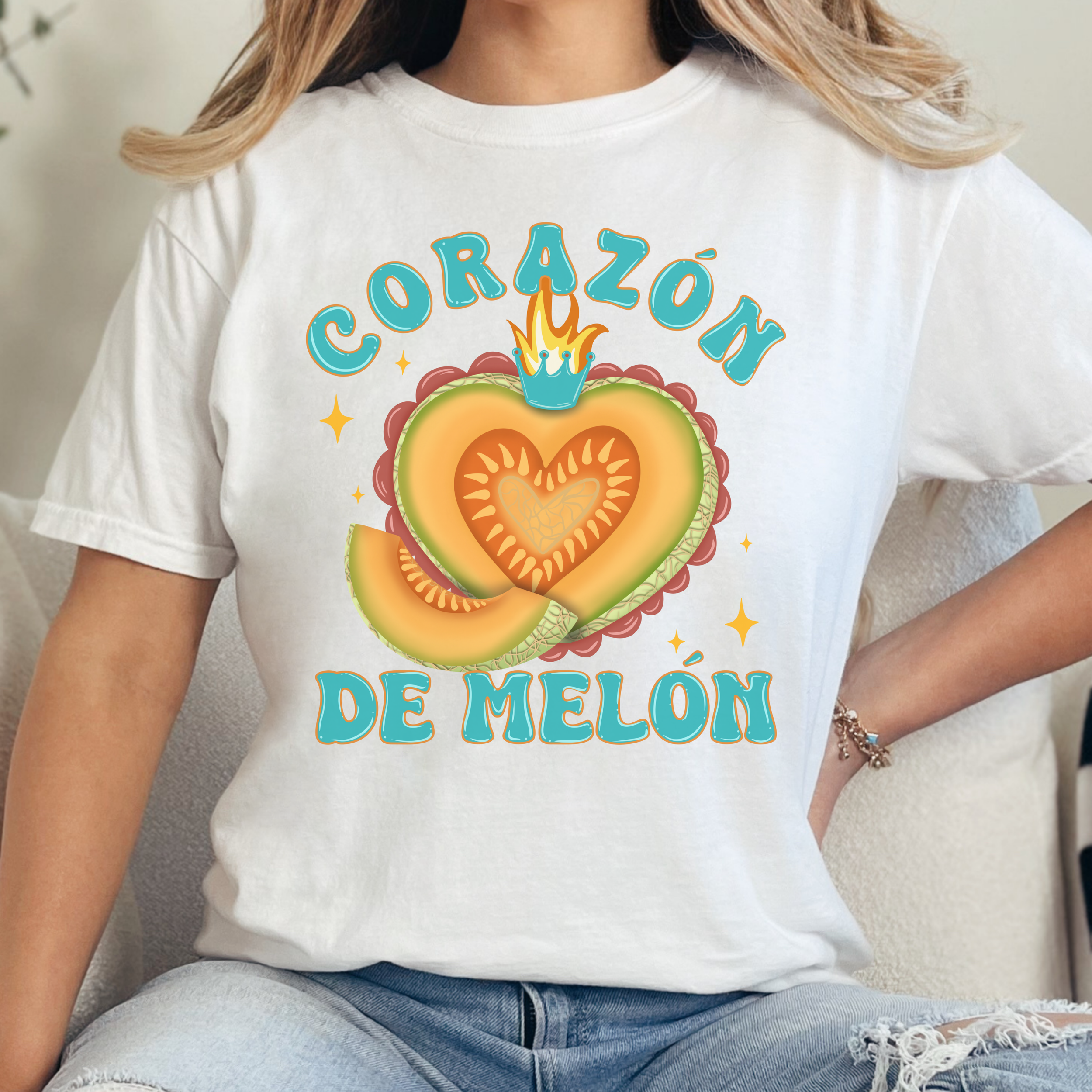 Corazón de Melón Tee