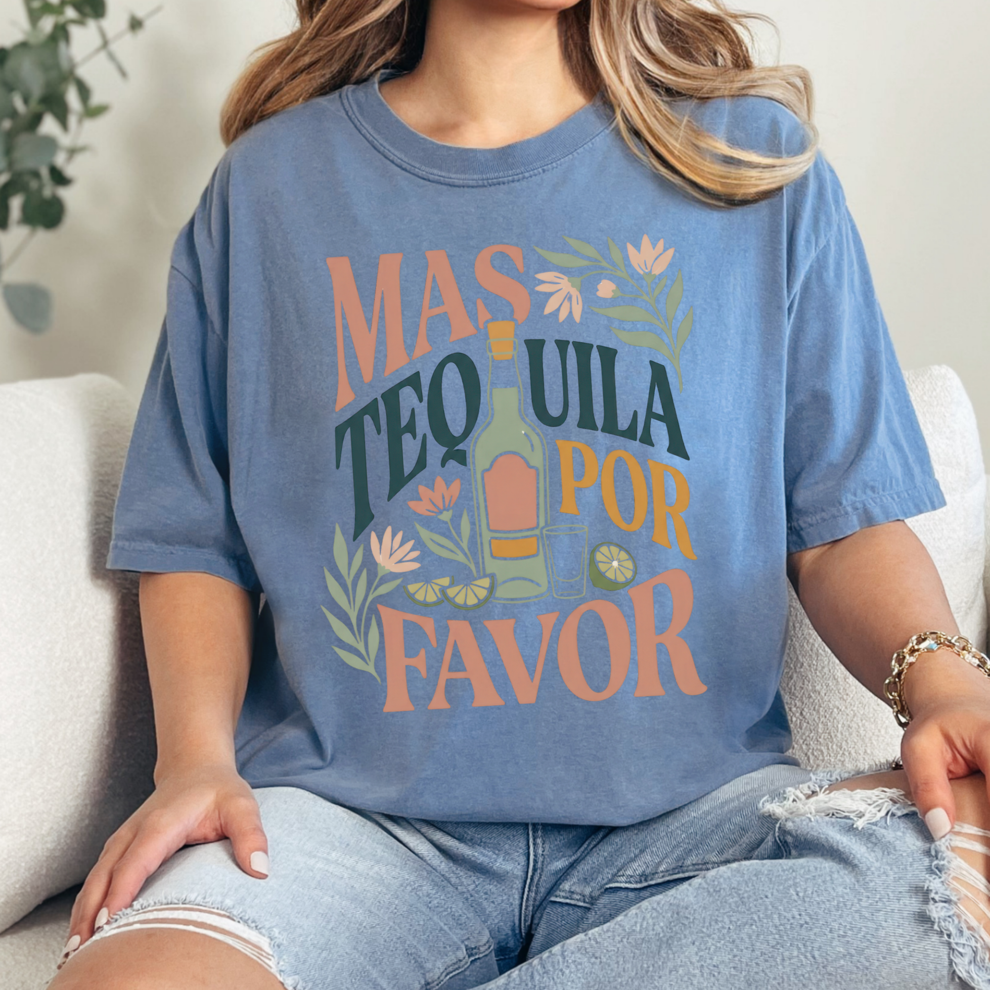 Más Tequila Por Favor Tee