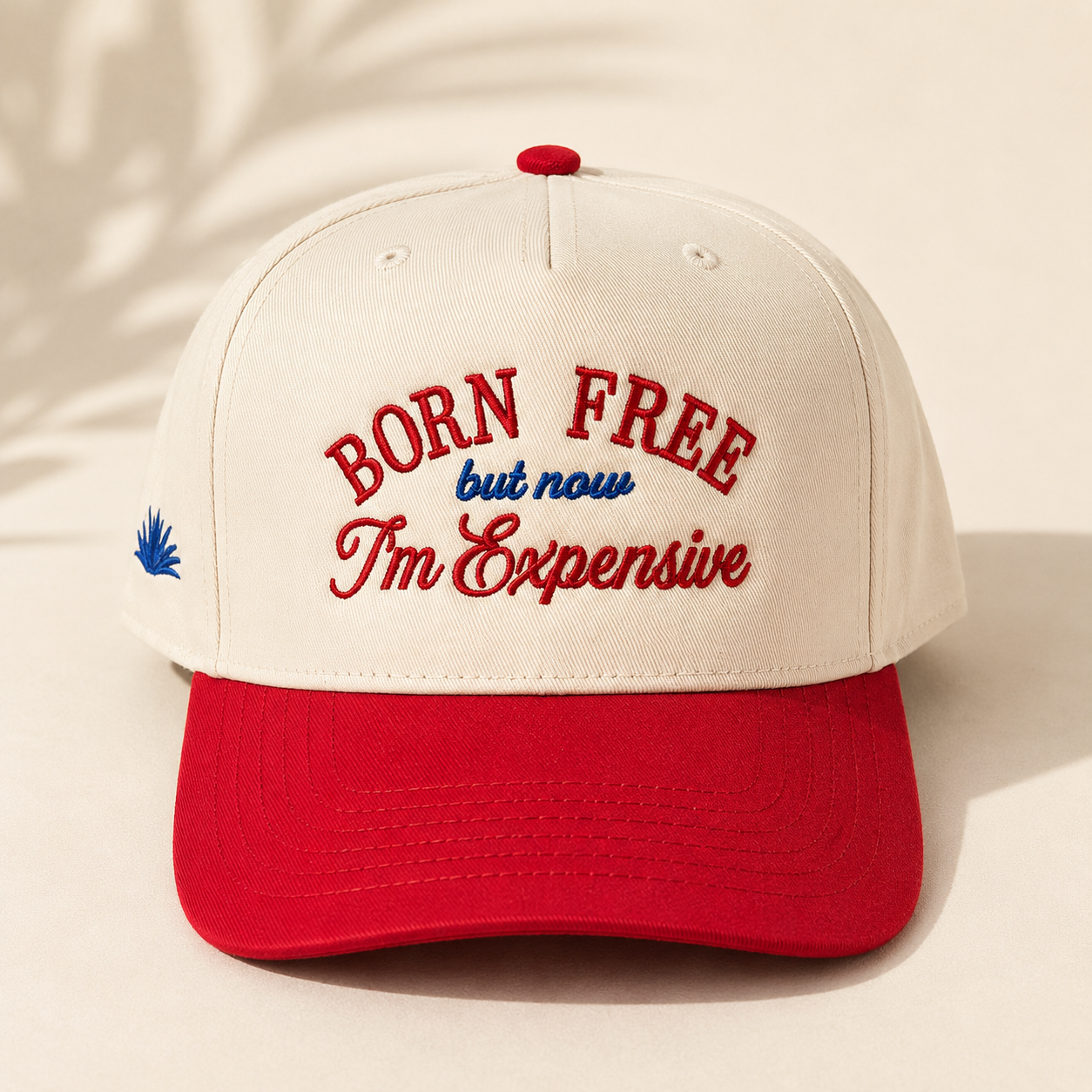 Born Free, But Now I'm Expensive Embroidered Snapback Hat