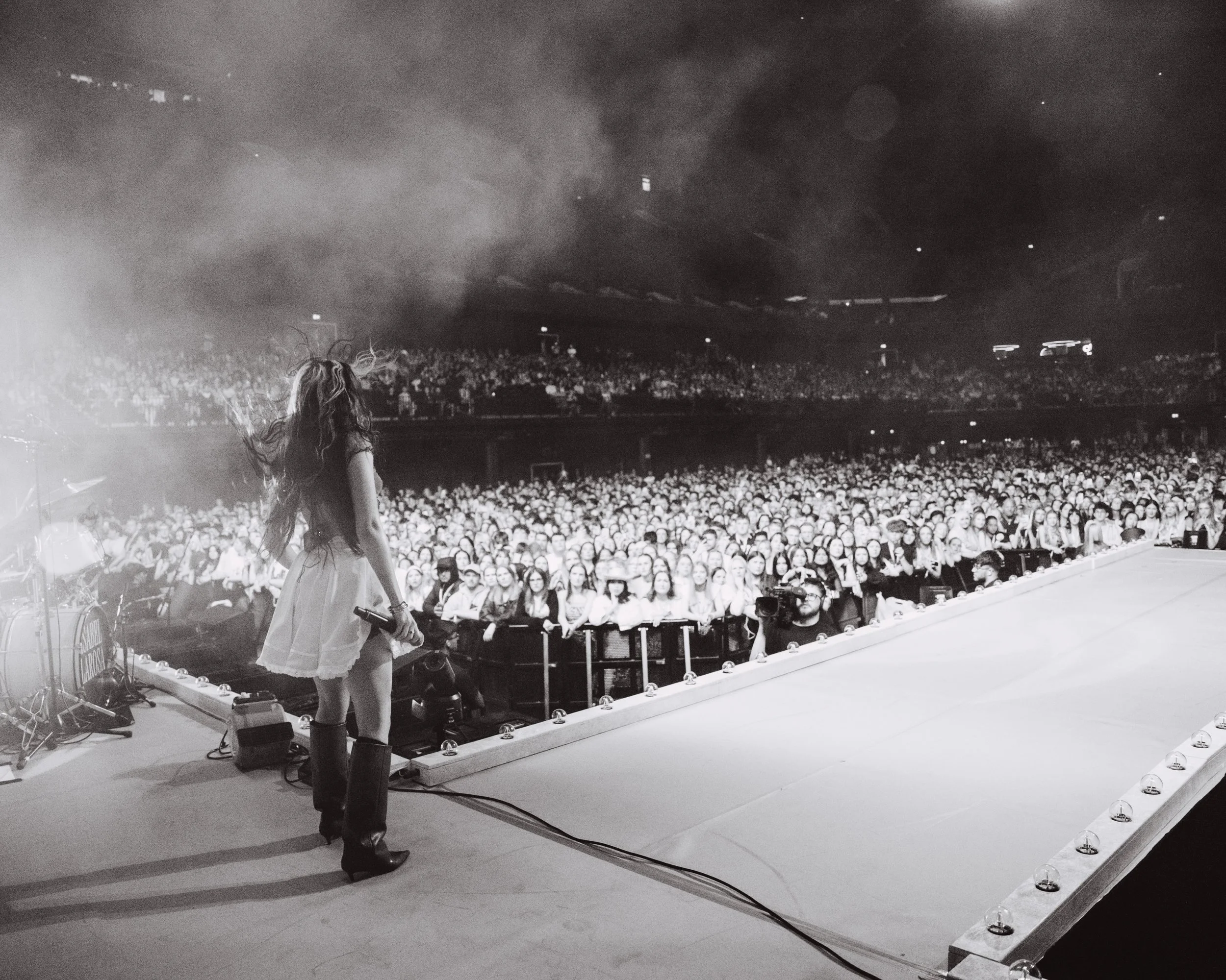 The locket tour on stage, before stage, and in the in-between moments