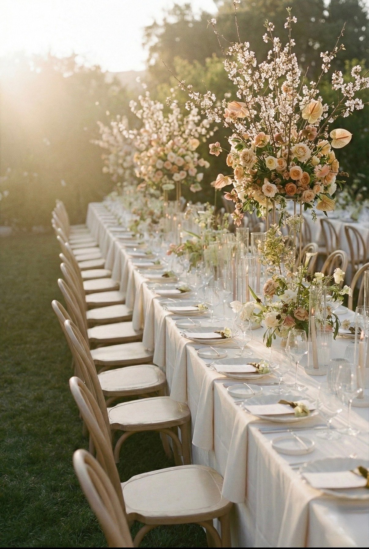 Lumiere and Grain tablescape tuscany 35mm film