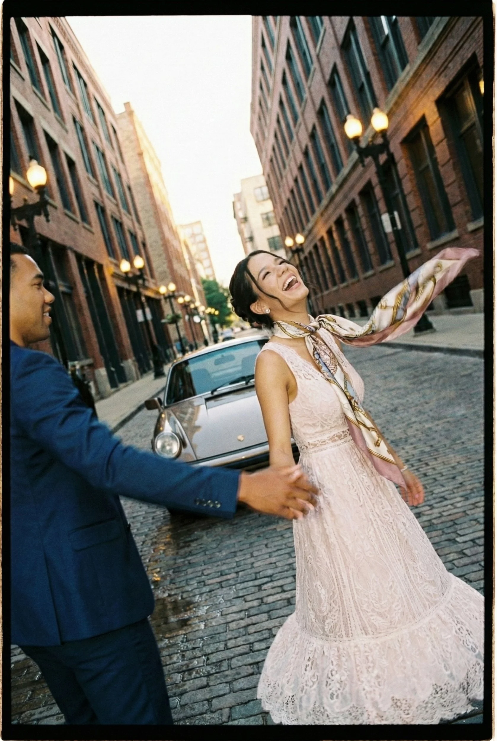 Lumiere and Grain Chicago Engagement south loop Photography