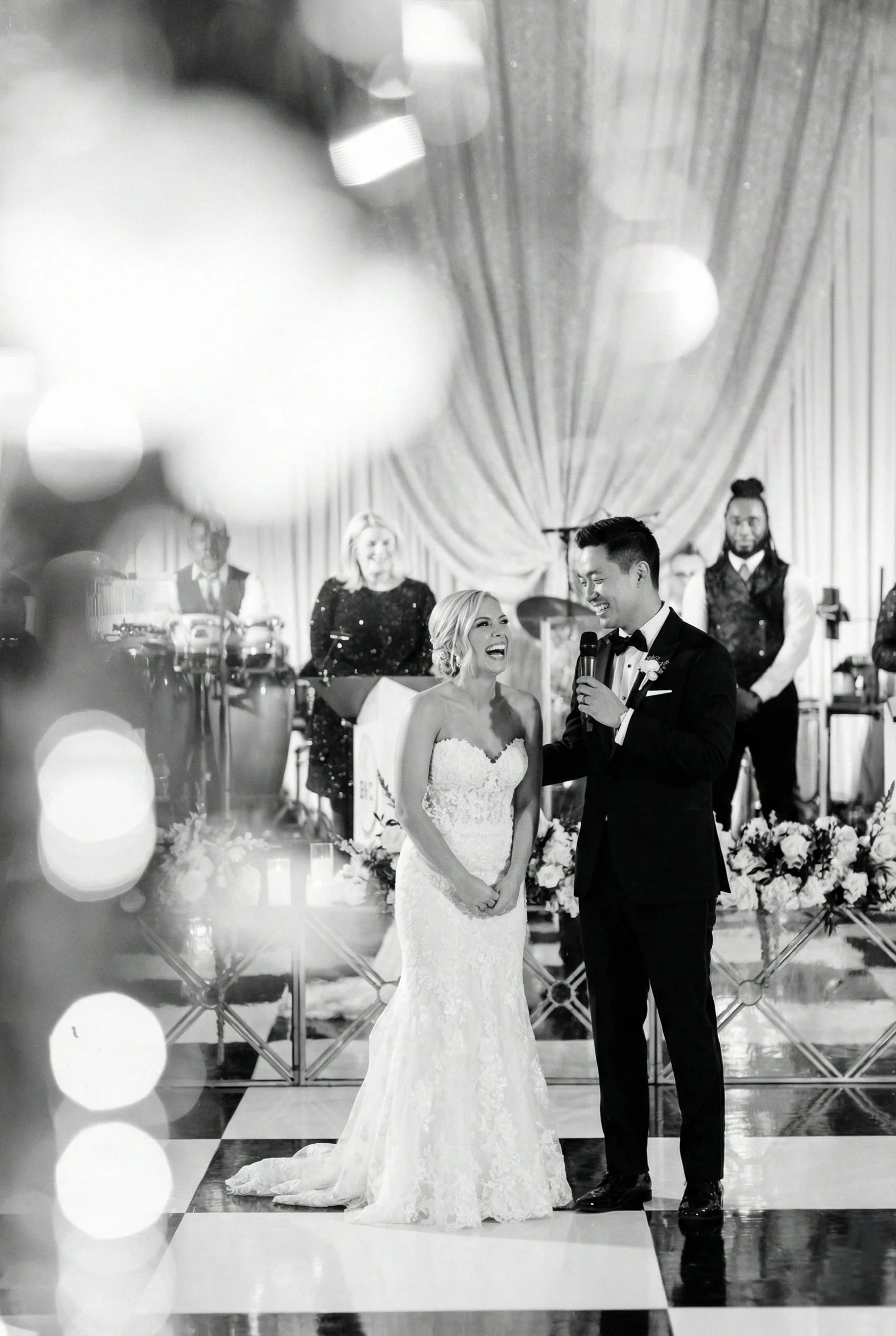 Lumiere and grain photography union league club wedding candid