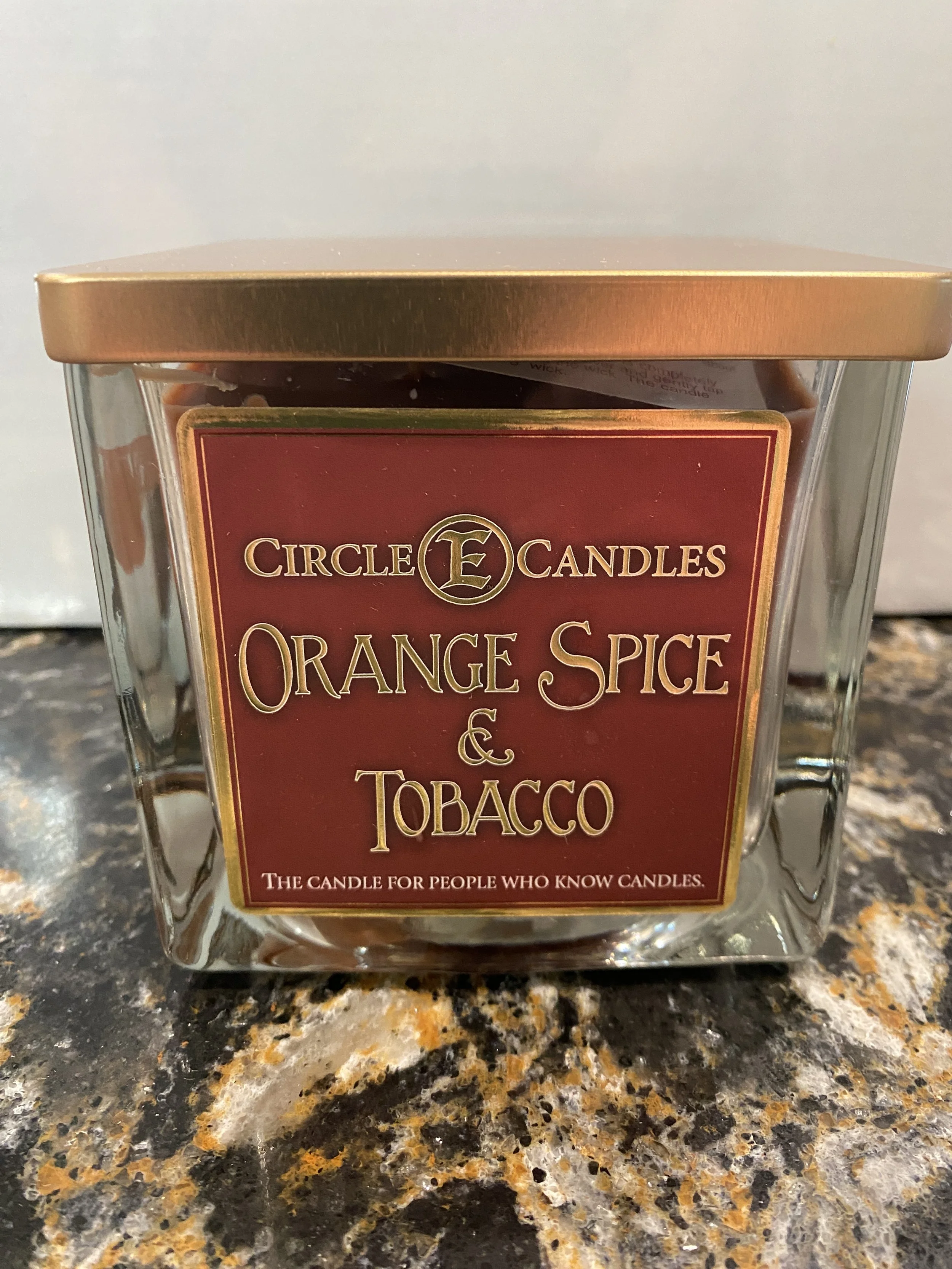 Orange Spice & Tobacco - Circle E Candles