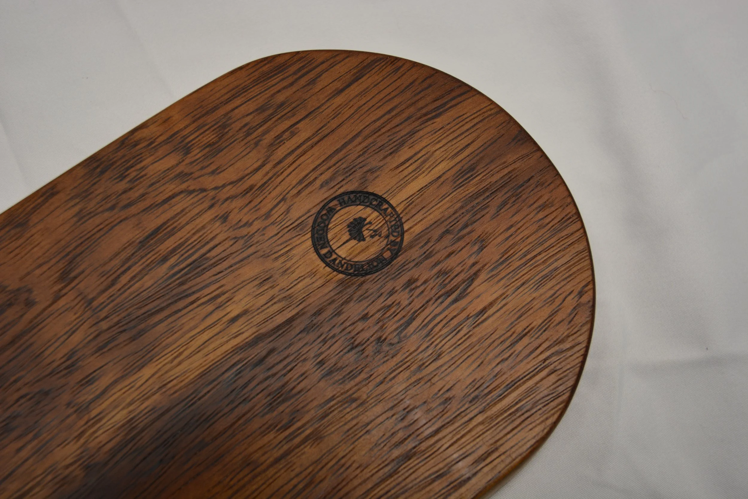 African Teak Knickknack Dish