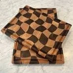 Checkered Cutting Board