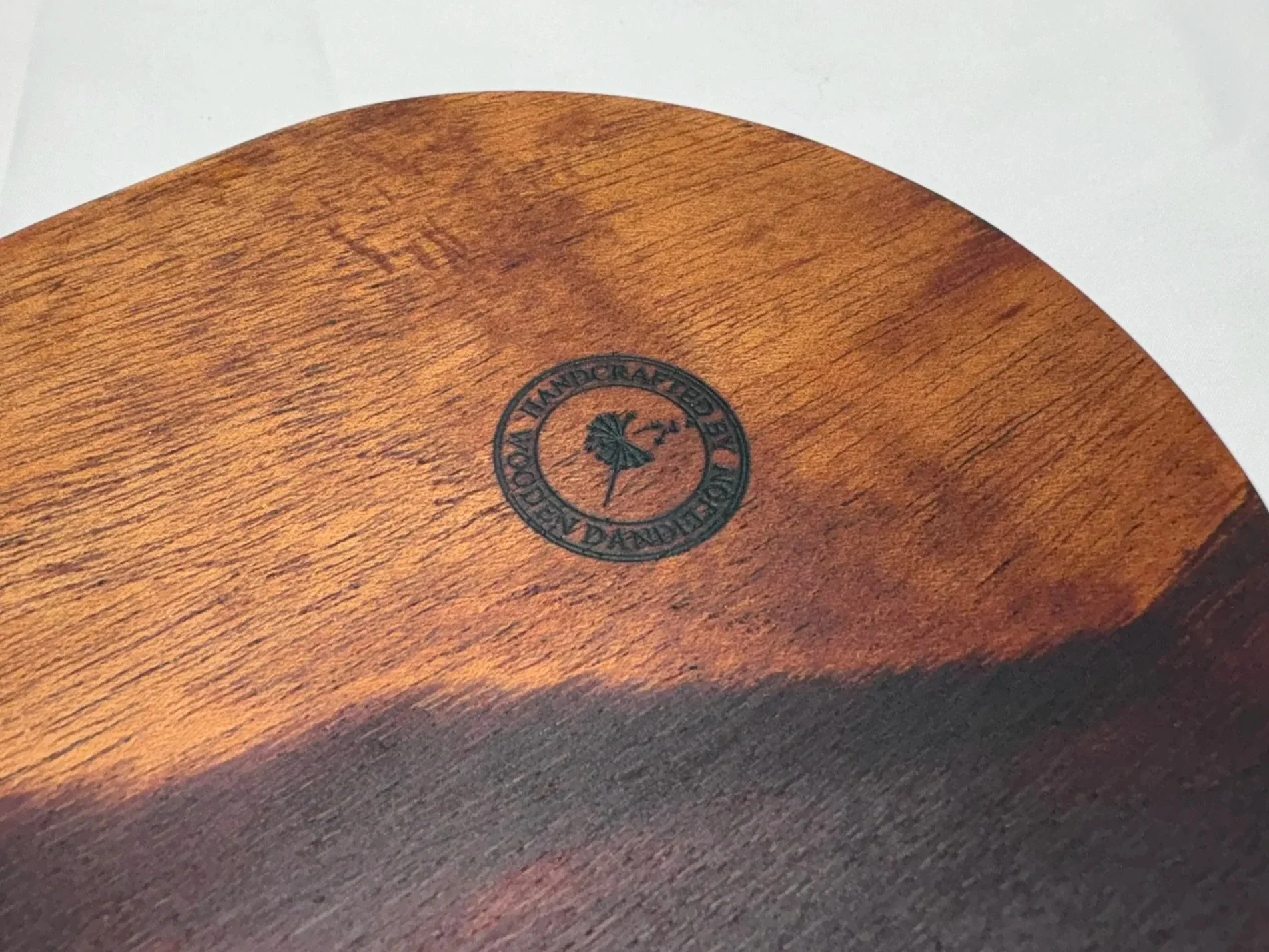 African Mahogany Knickknack Dish