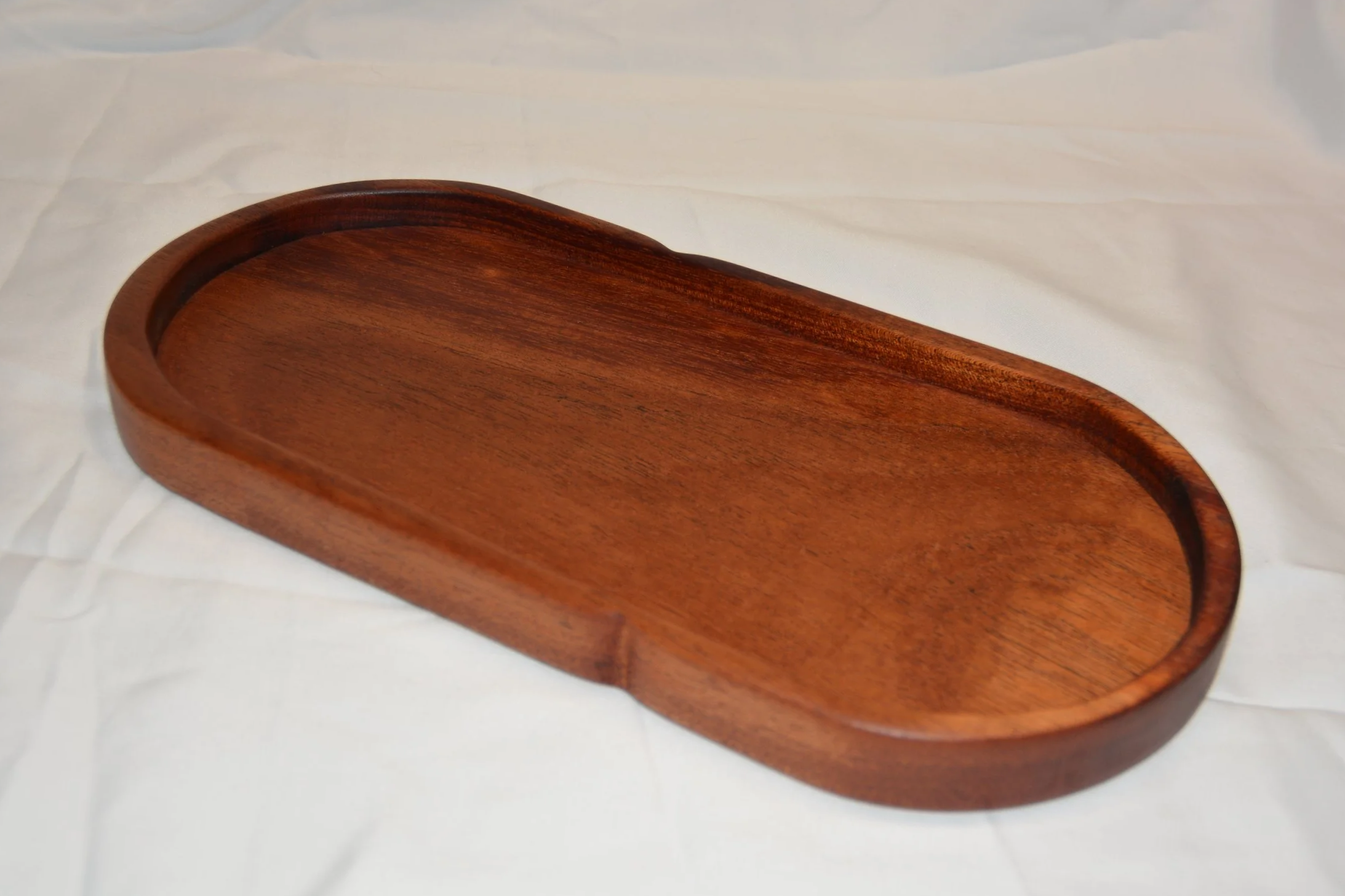 African Mahogany Knickknack Dish
