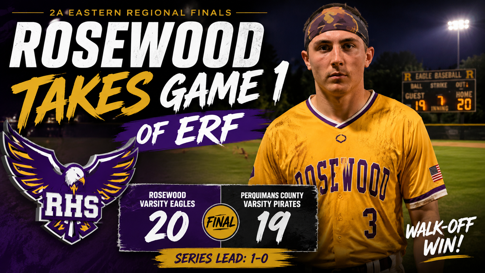 Walk-Off Keeps Rosewood’s State Dream Alive