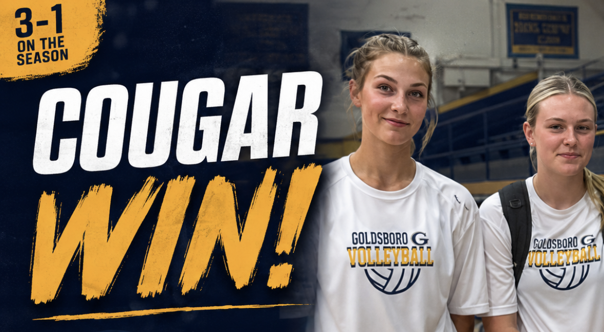 Goldsboro serves up sweep as 28 aces overwhelm Saints