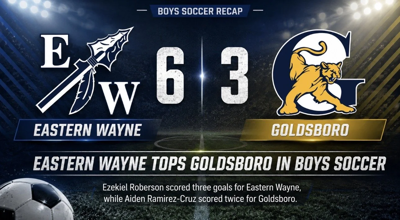 Roberson hat trick lifts Eastern Wayne past Goldsboro