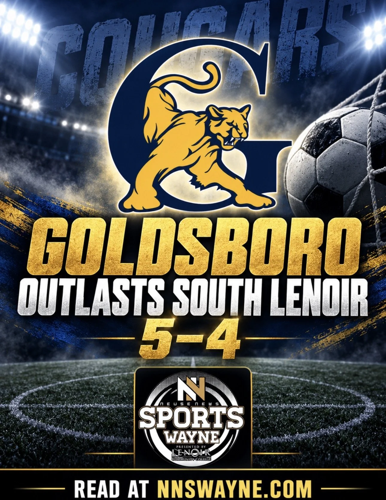Goldsboro outlasts South Lenoir despite shot disparity