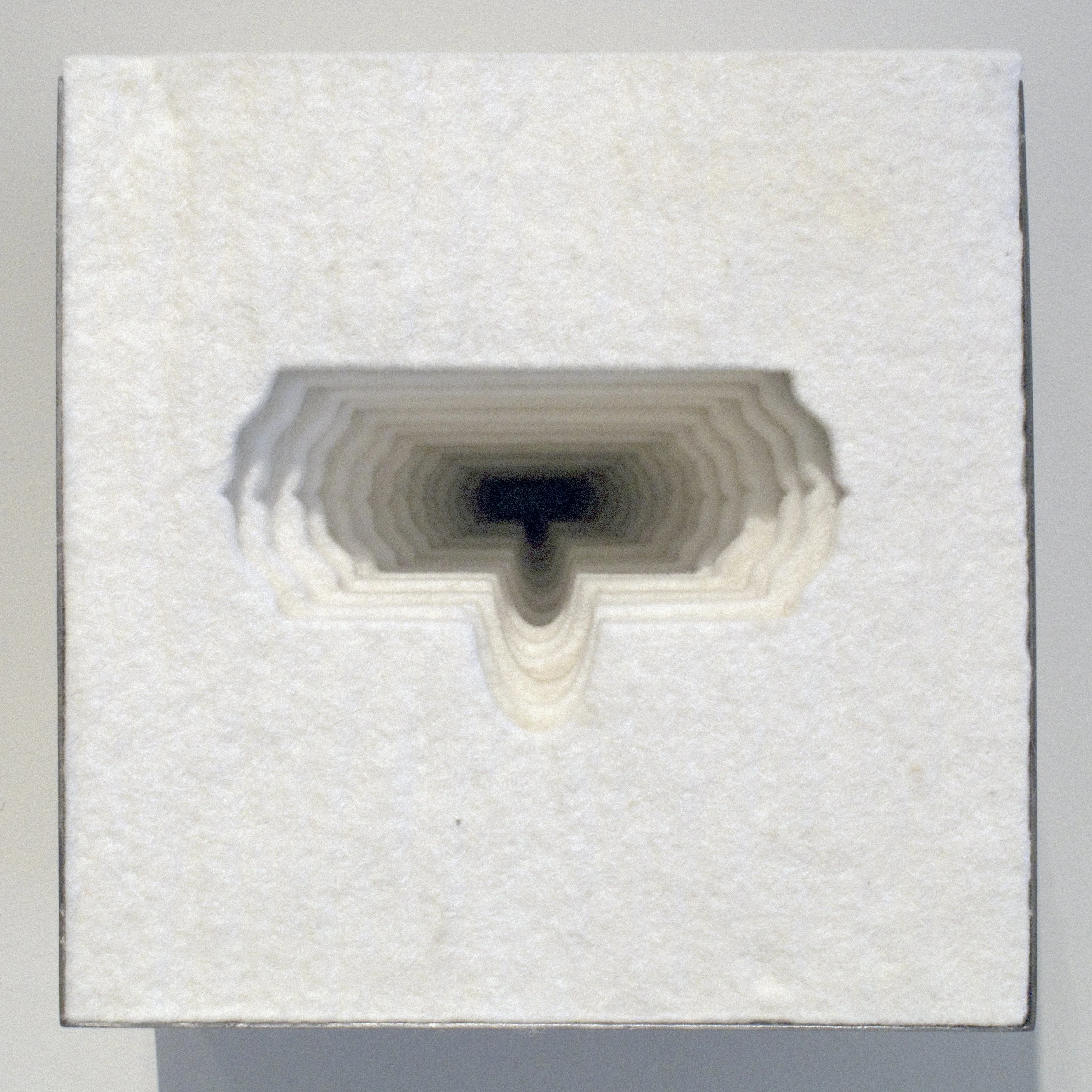 hollowing/burrowing: felt, steel, Mary Black Gallery, Halifax, 2010