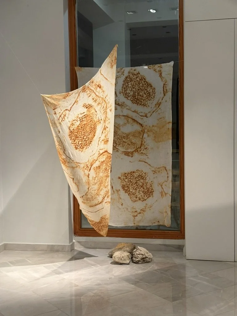 Kefalonia Rust, cotton, 2025