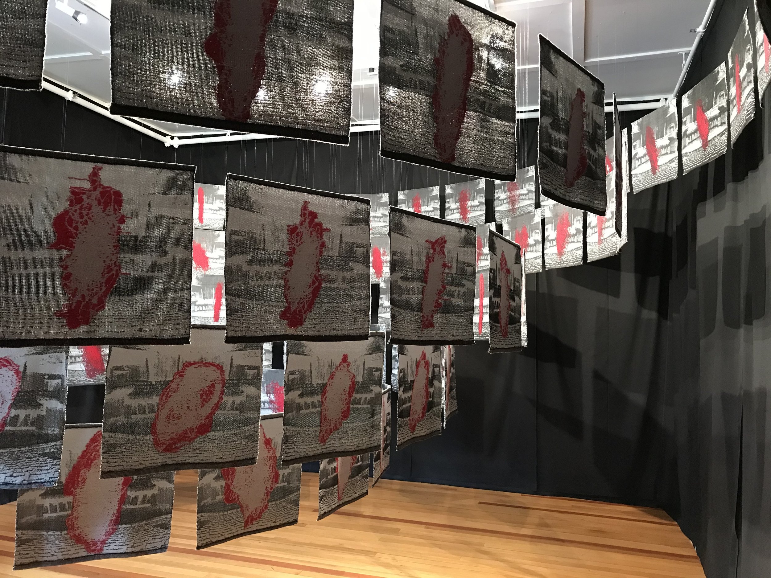 Sounding Thread, Jacquard weaving, 2021