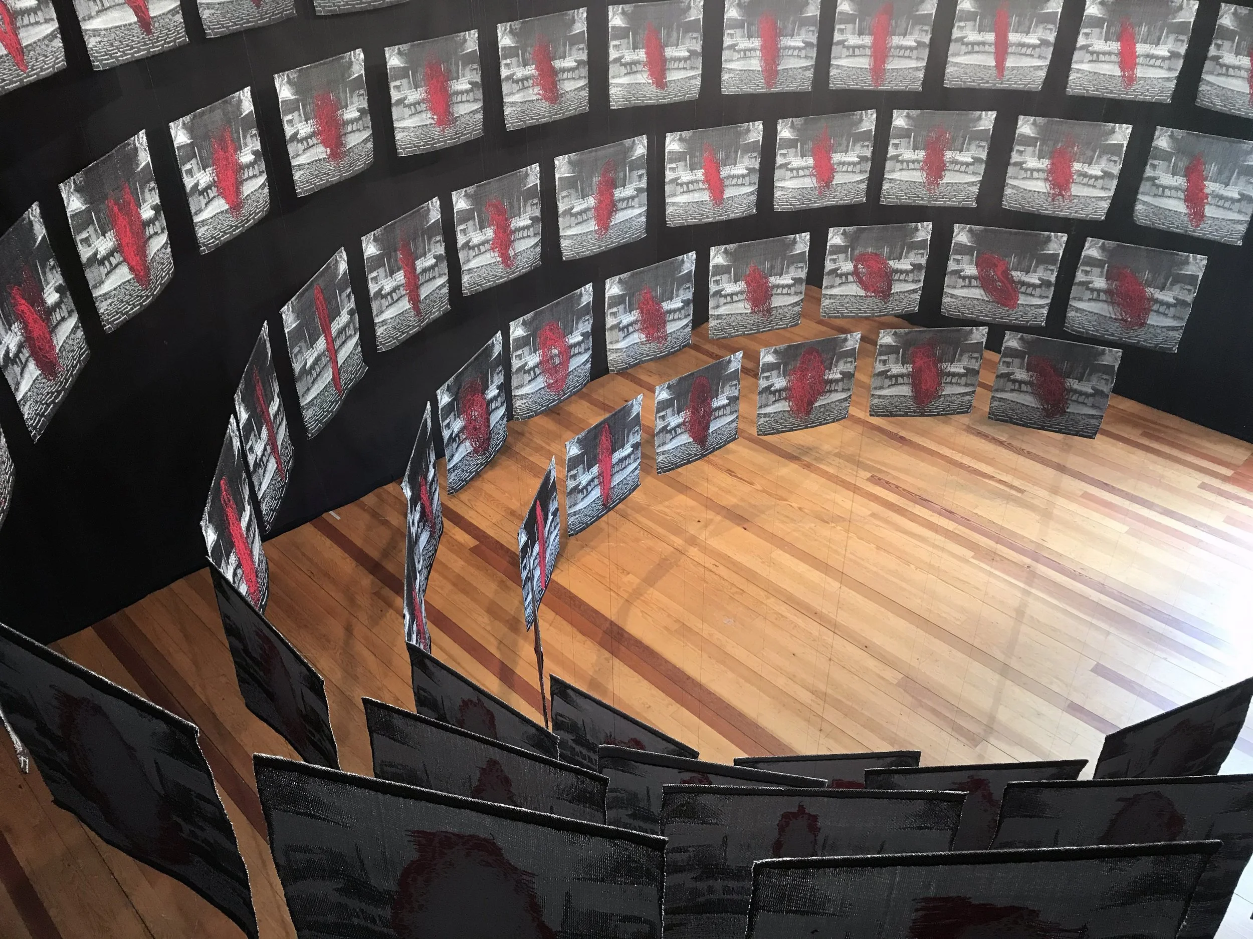 Sounding Thread, Jacquard weaving, 2021