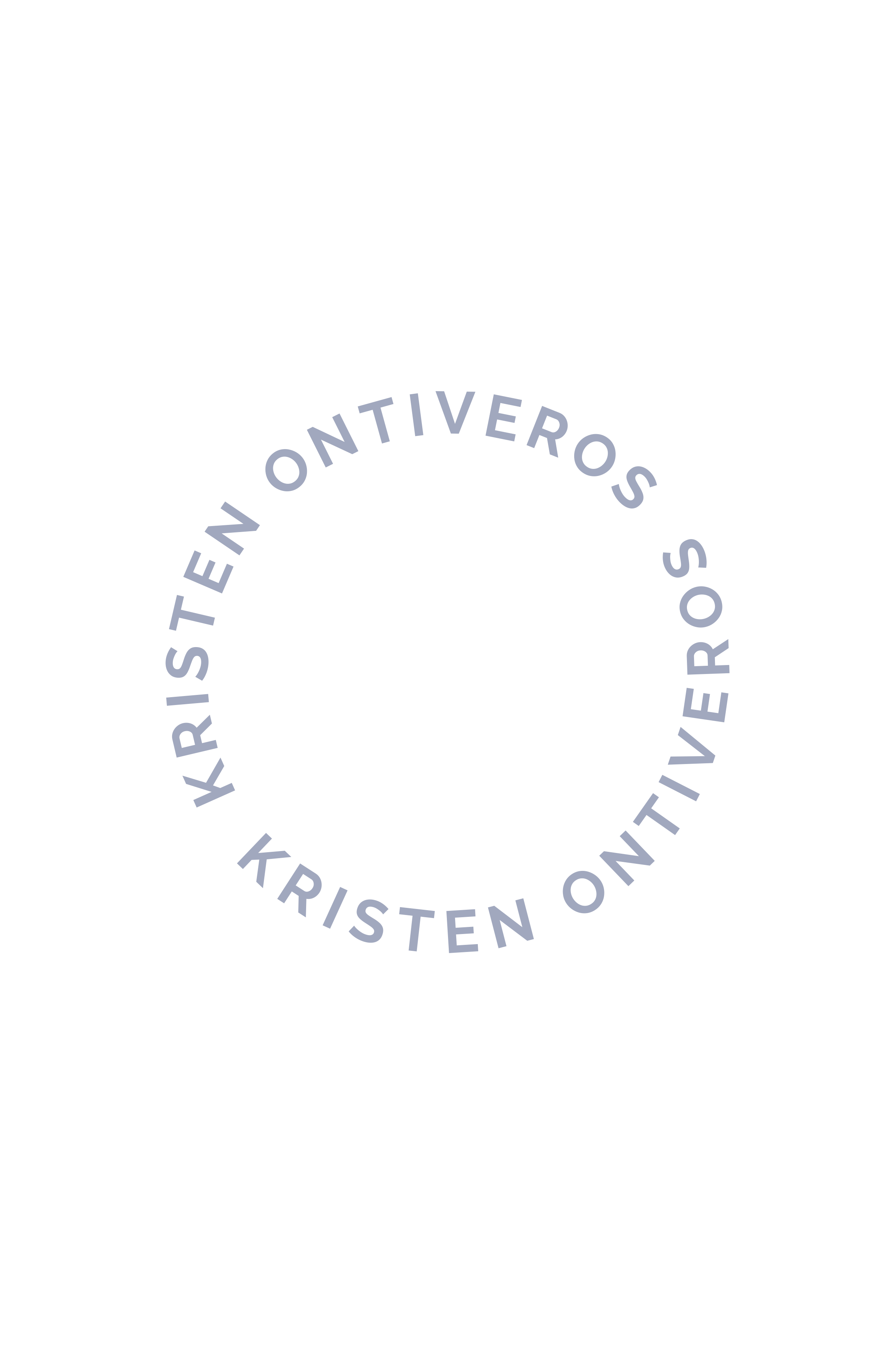 Circular logo with text 'Kristen Ontiveros' around the circle.