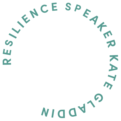 Resilience Speaker Kate Gladdin Logo