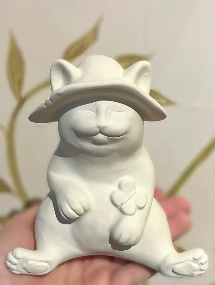 New year&hellip; new bisque! 🍄🐈&zwj;⬛🪴🌼