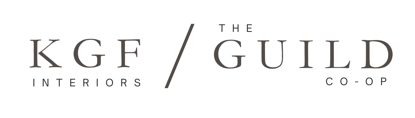 Logo for KGF Interiors / The Guild Co-op.