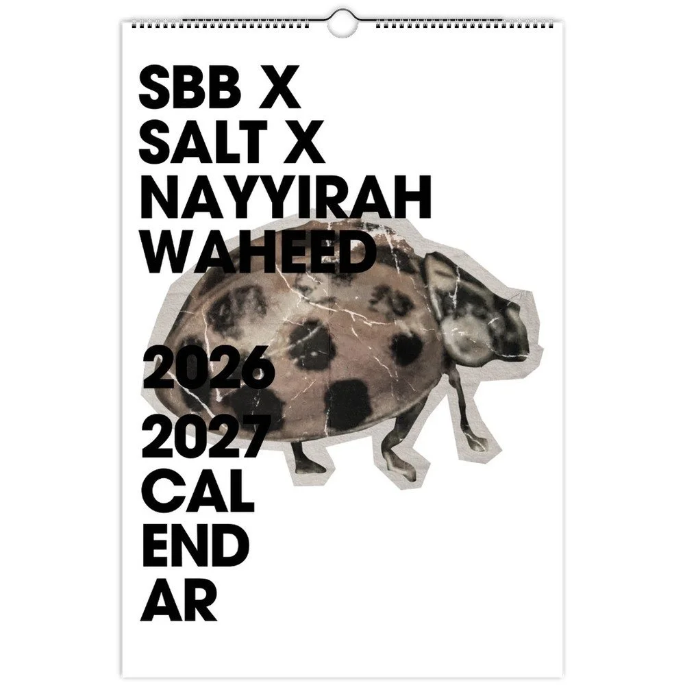 ‘FLORA AND FAUNA 001’ 2026 Wall Calendar X SBB X NAYYIRAH WAHEED X SALT