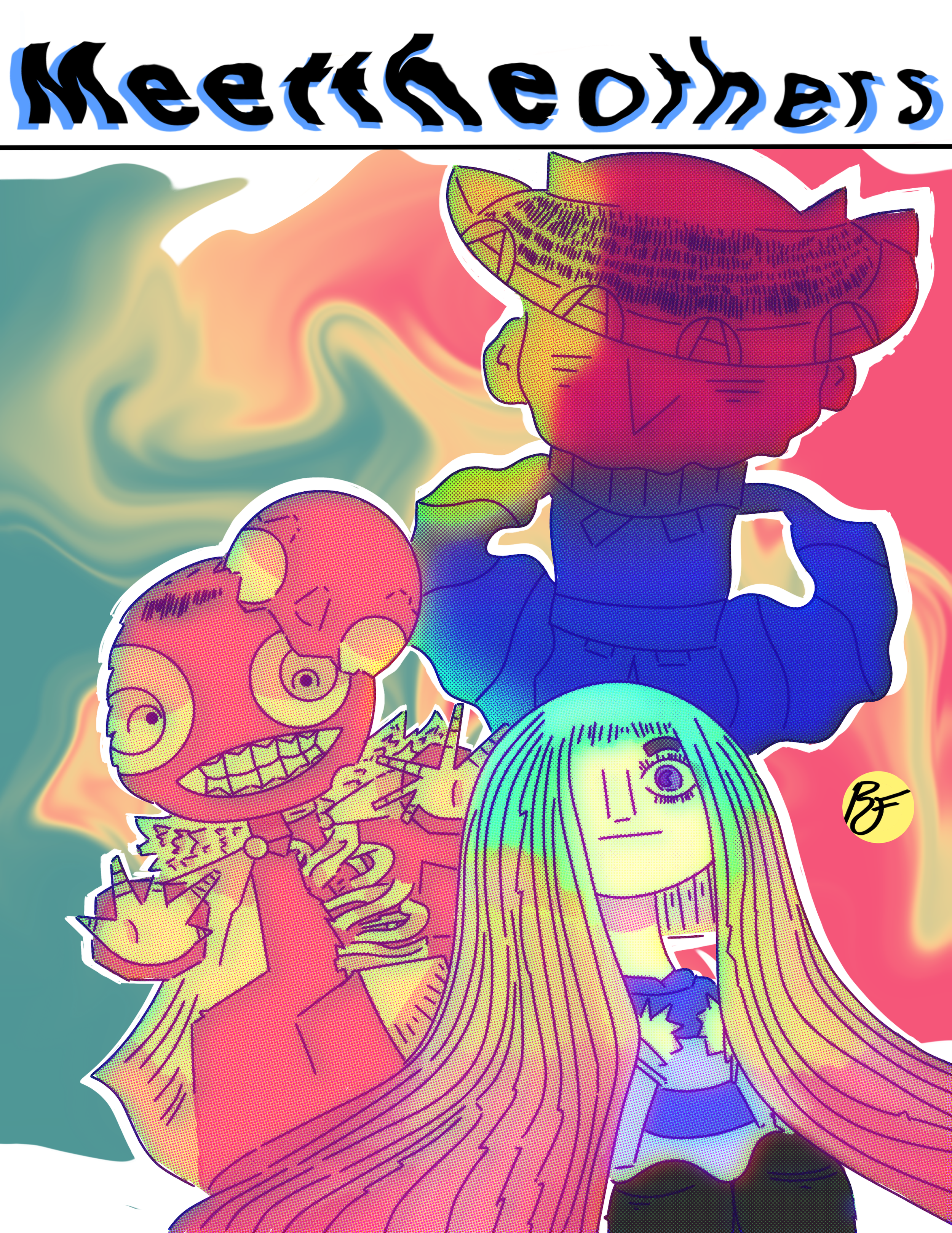 Meet the others(for class)/A4/Procreate