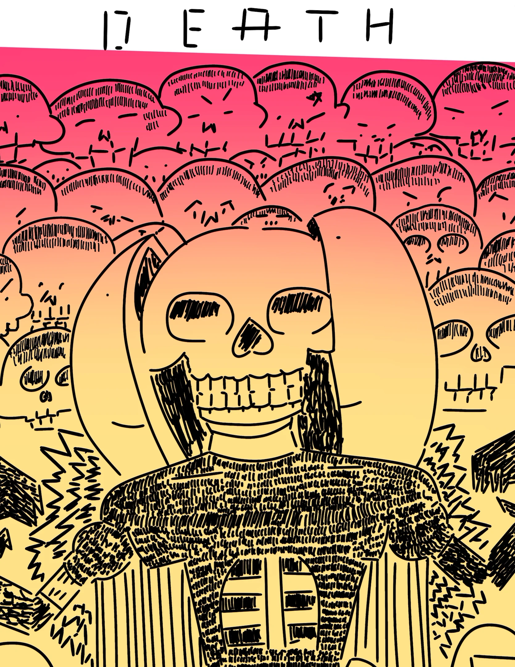 DEATH/8.5X11/Procreate