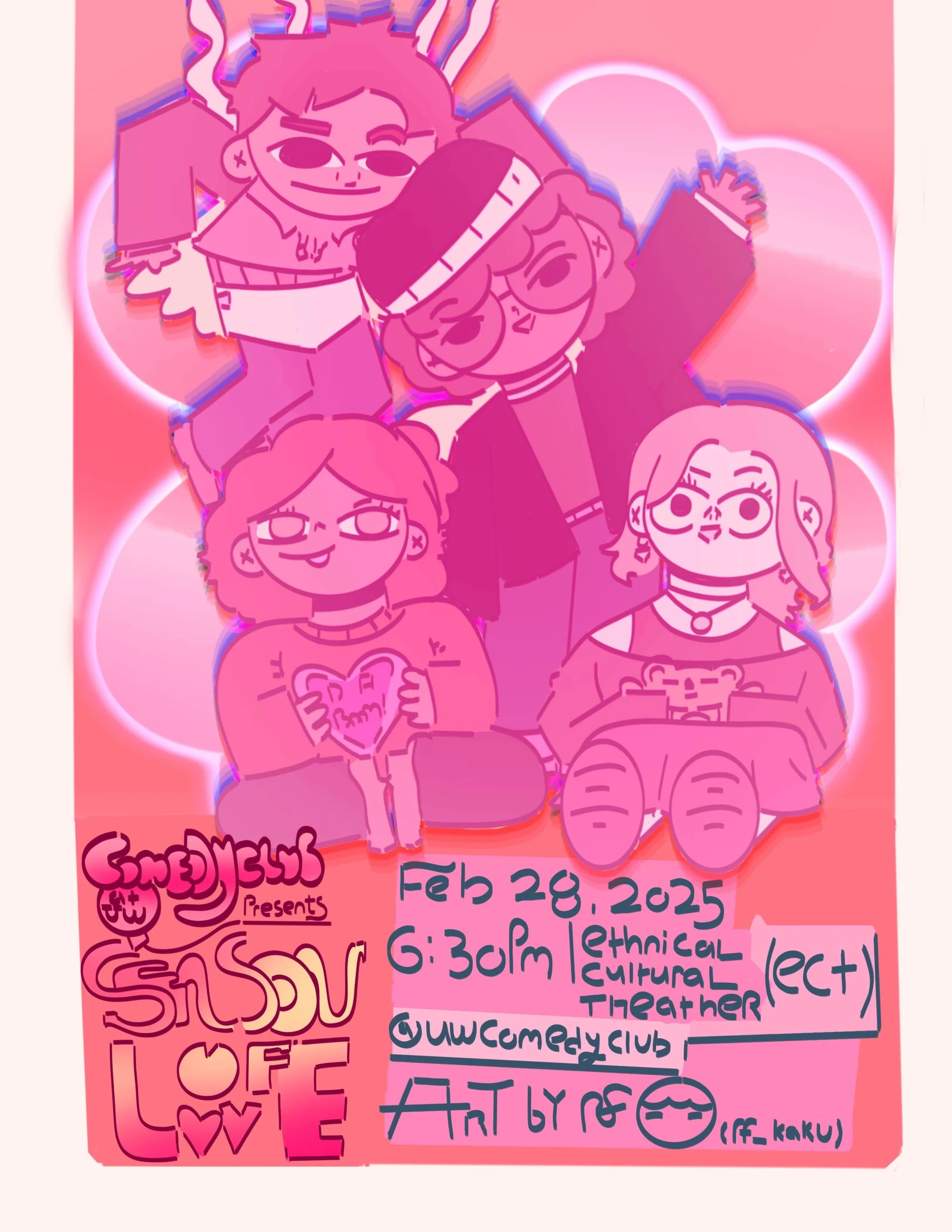 Promo for “Season of Love”/8.5x11/Procreate